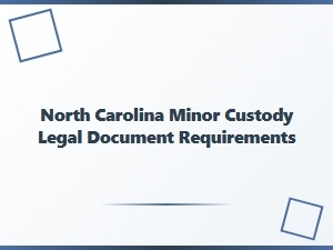 North Carolina Minor Custody Legal Requirements